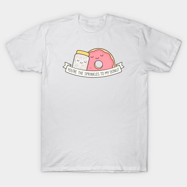 Sweet Donut Sprinkle T-Shirt by Mami Ampel